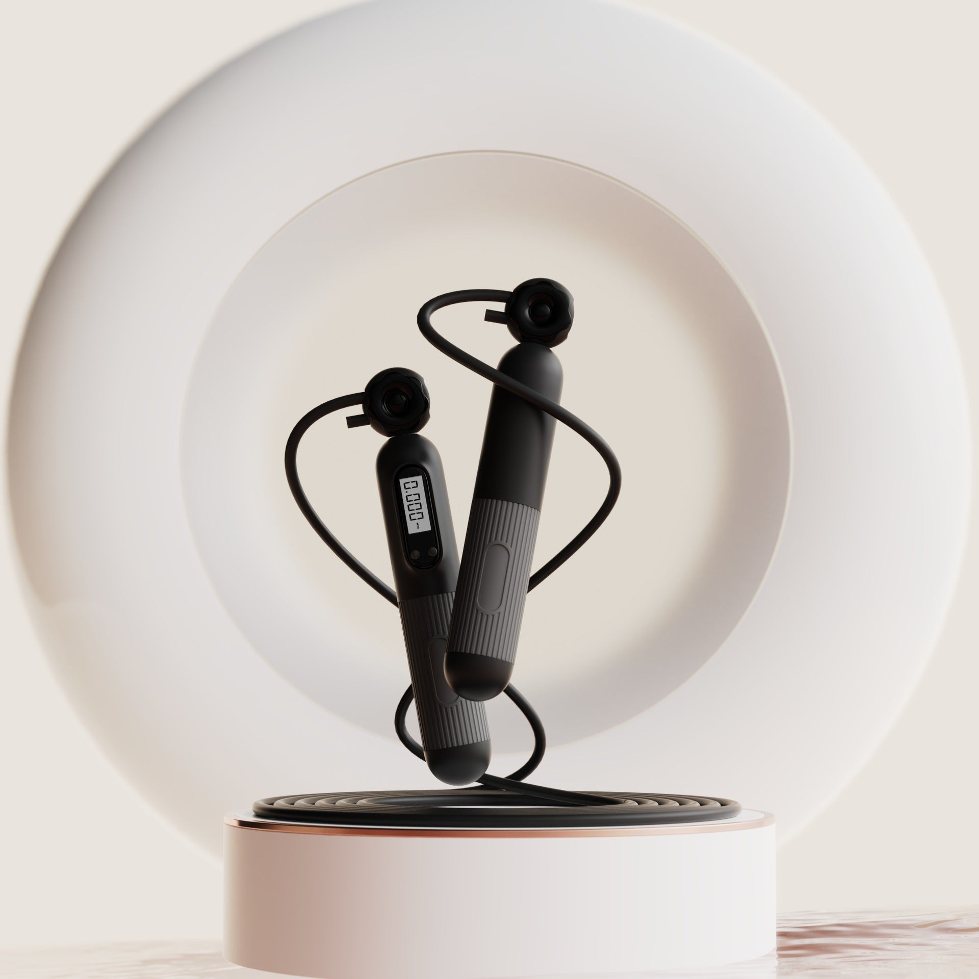 Intelligent Counting Jump Rope - with LCD Display