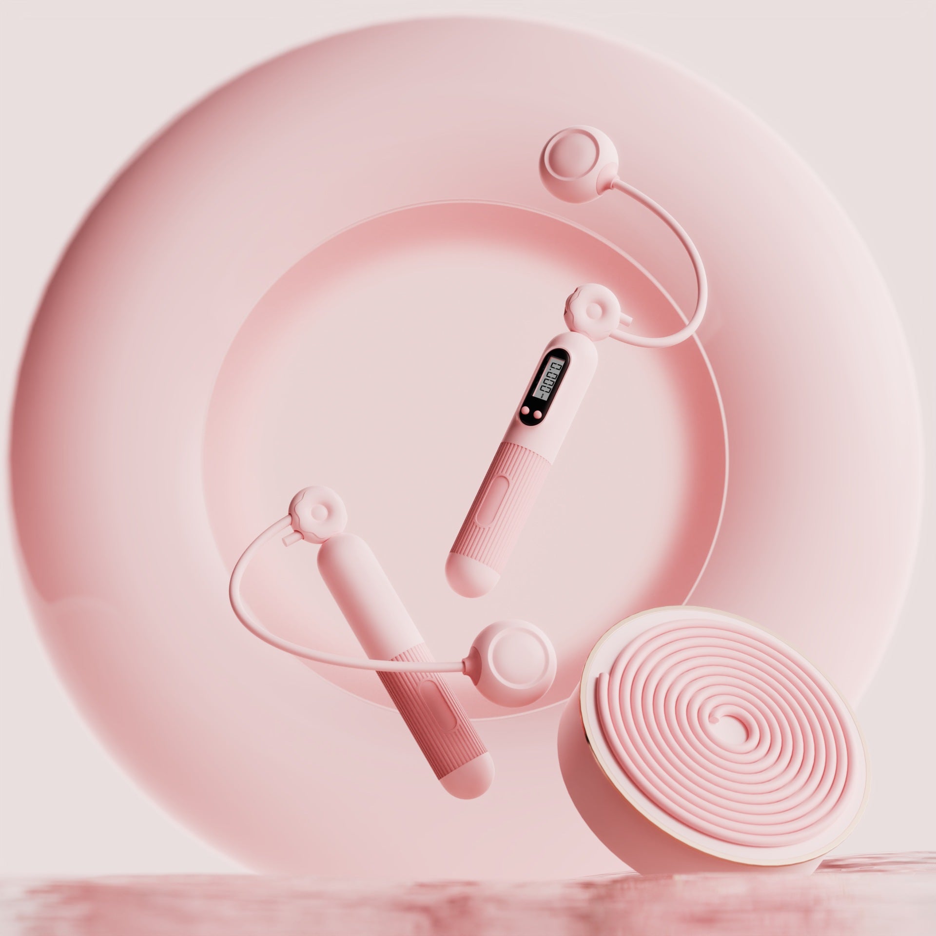 Intelligent Counting Jump Rope - with LCD Display