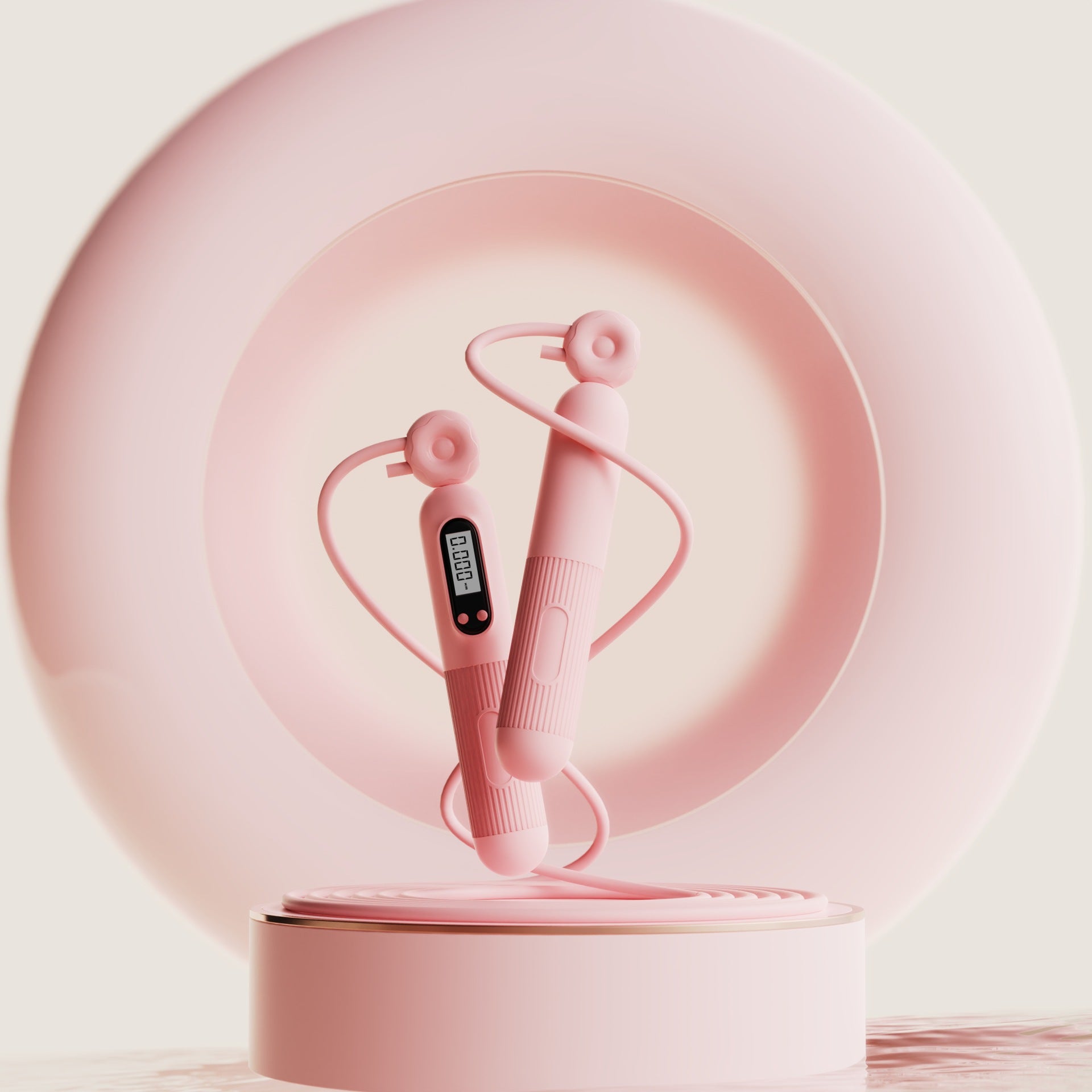 Intelligent Counting Jump Rope - with LCD Display