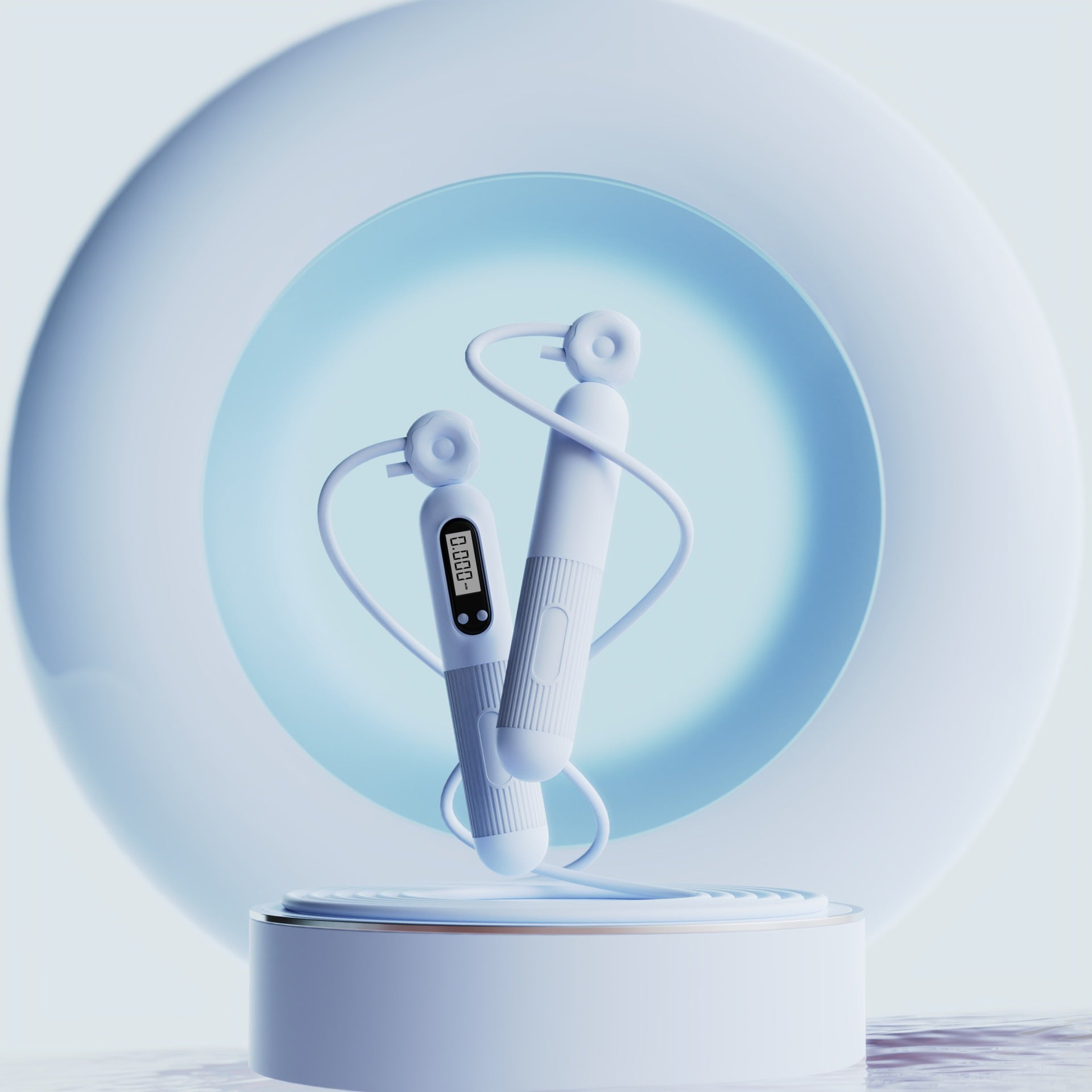 Intelligent Counting Jump Rope - with LCD Display