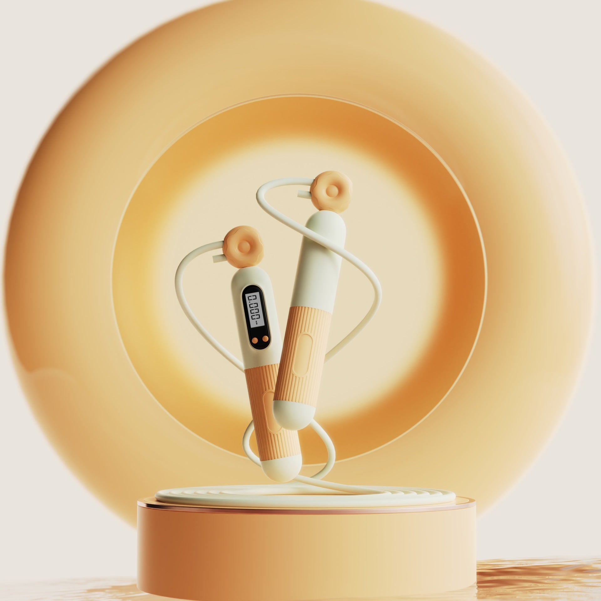 Intelligent Counting Jump Rope - with LCD Display