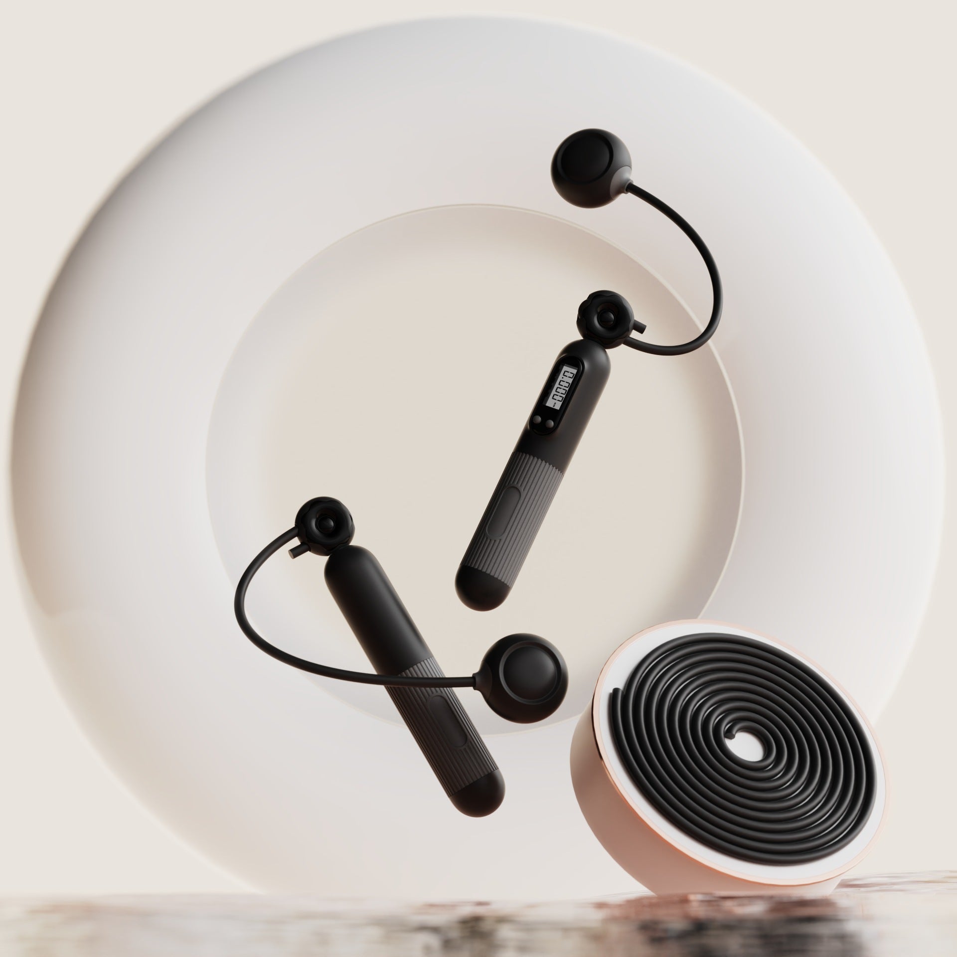 Intelligent Counting Jump Rope - with LCD Display